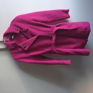 Saint James 100% wool pink coat size US 8 / small